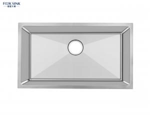  Stainless Steel 304 Commercial Double Bowl Sink Quality Soundproofing Structure Manufactures