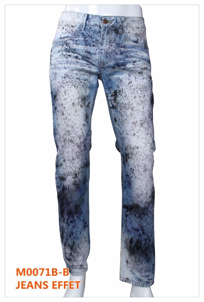 10 Ounces 100 Percent Cotton Slub Jeans Rigid Denim Fabric Jeans Pant Material