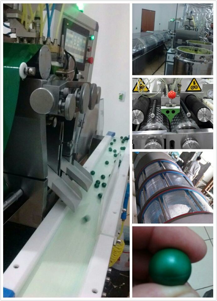 18000pcs Capacity Paintball Encapsulation Machine High Speed
