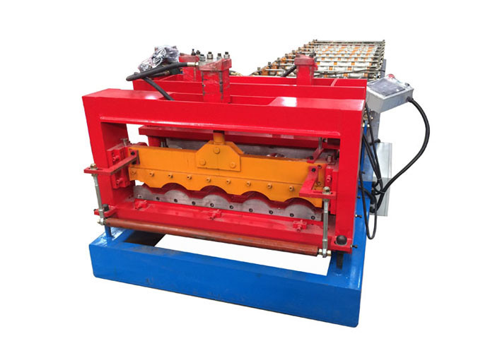 Supermatic Glazed Tile Roll Forming Machine Main Motor Power 3-6KW With Cycloidal Reducer