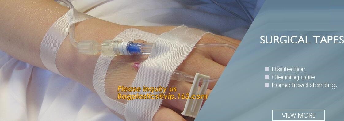 Cohesive Flexible Bandage Cotton Cohesive Bandage sports tape Mixed Color Self Adhesive elastic bandage bagplastics pac