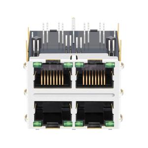 Belfuse 0879-2G2R-Y4 Compatible LINK-PP LPJG27037AFNL 10/100/1000 Base-T 8p8c