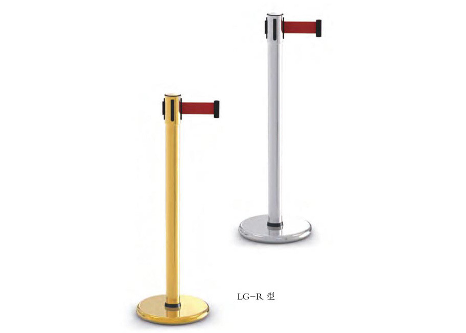Stainless Steel Railing Stand Silver/Golden Crowd Control Stanchion with Tabby Retractable Belt Rust-Resistant