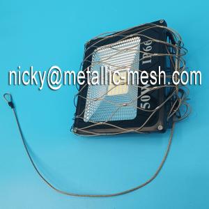 SS 316 Cable Safety Net Anti Drop Prevention Net For Lights / Camera / Speakers