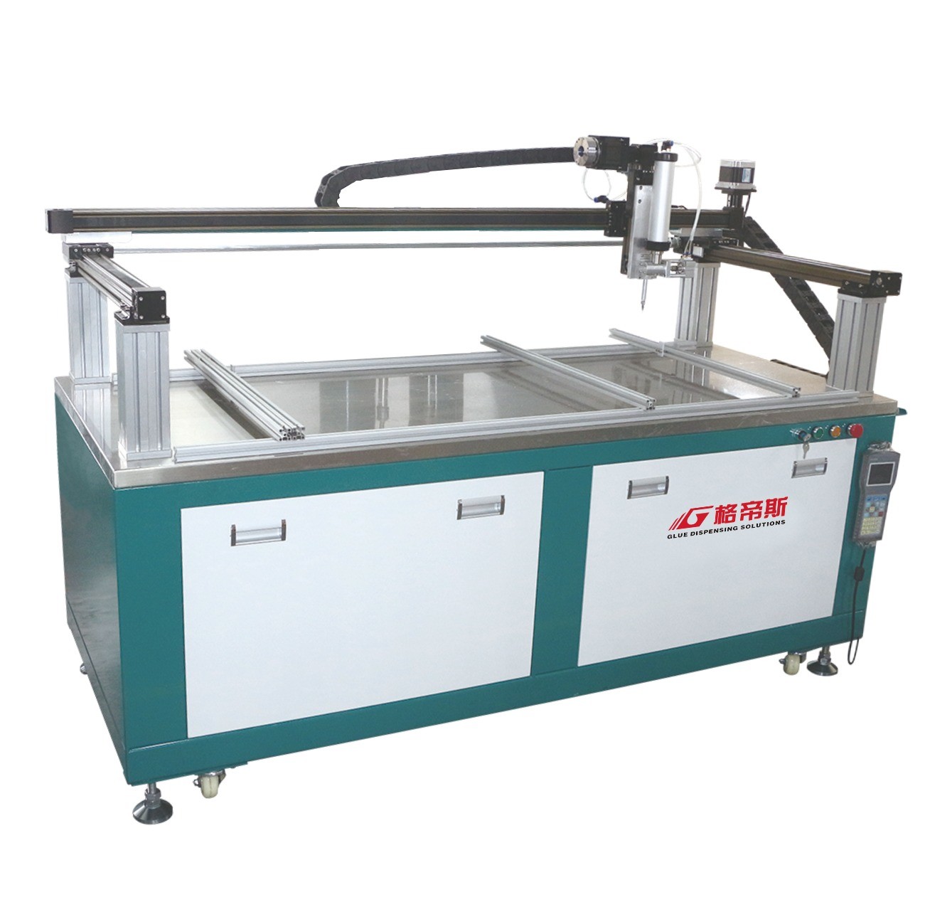 Floor Stand Silicone Dispensing Machine 500mm/sec Glue Dispensing Systems 1500*600*100mm