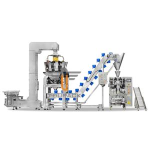 VFFS Multihead Weigher Packing Machine Bucket Elevator 2200W 60hz