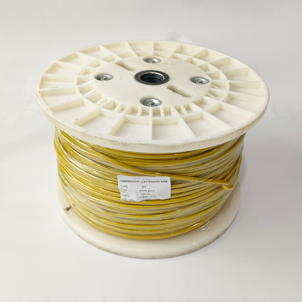 PVC/Silicone/FEP/Stainless Steel/Fiberglass Insulation K /J/E/T/N Type Thermocouple Wire Compensation Cable Extension Wi