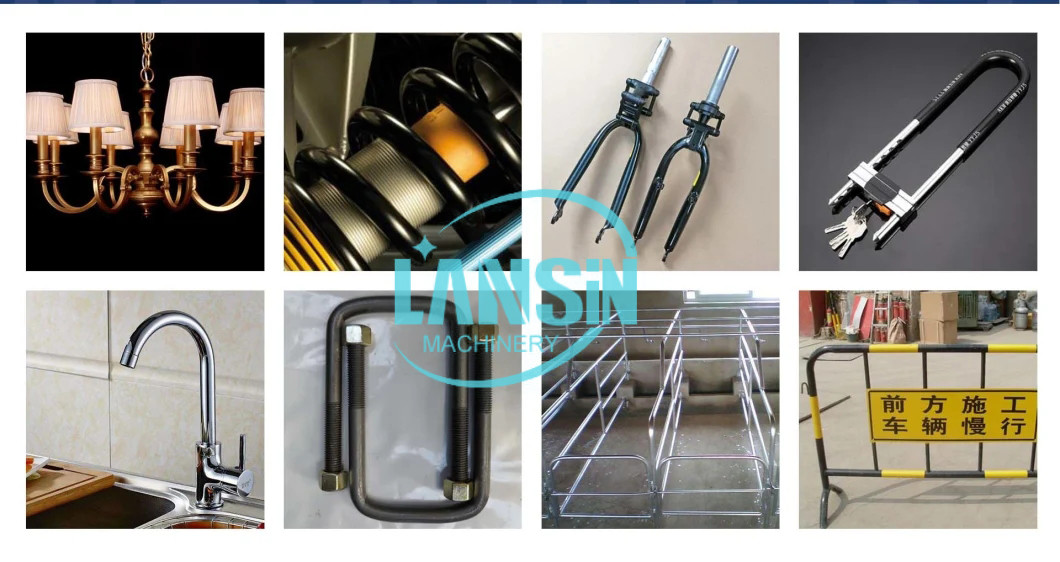 High Precision CNC Tube Bender Induction Iron Pipe Bending Machine Motorcycle Frame