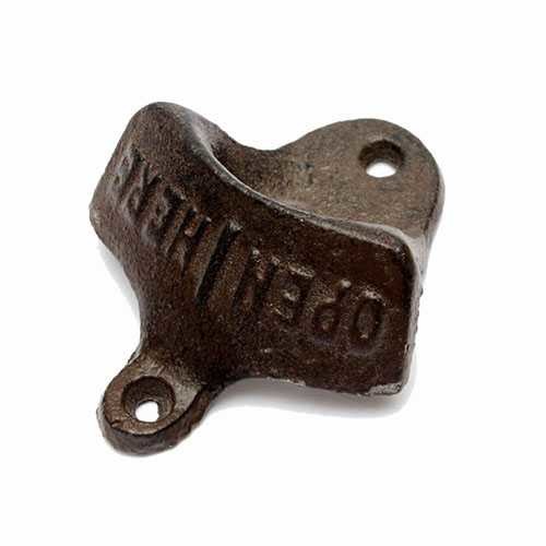 Unique Design Cast Iron Folk Art Opener Here Bar Horse Wall-mounted Beer Bottle Opener