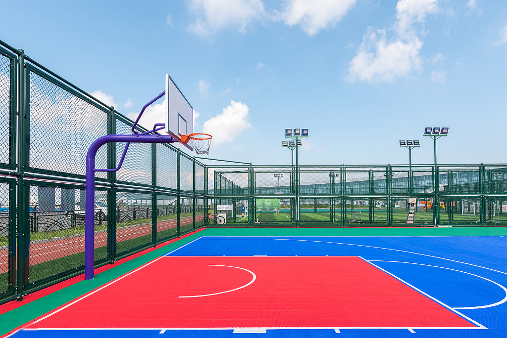 Polypropylene Interlocking Indoor Sports Flooring 304.8×304.8×12.2mm