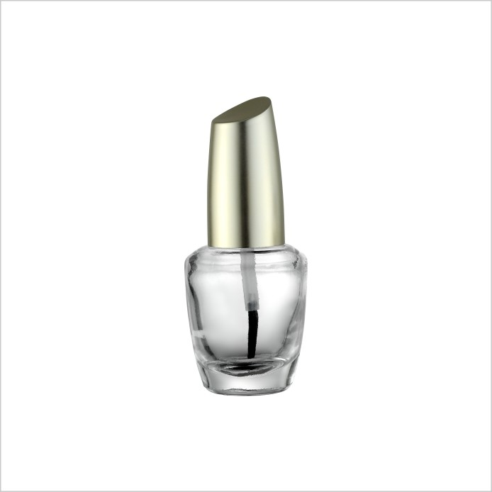Empty Cosmetic Nail Polish Remover Sponge Bottle 17ml Transparent