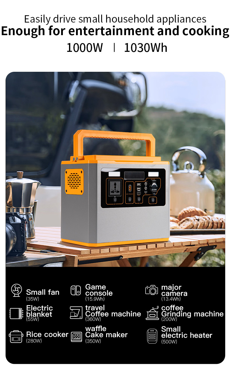 Portable Auto Emergency Power Station USA Free Shipping 300W 500W 1000W