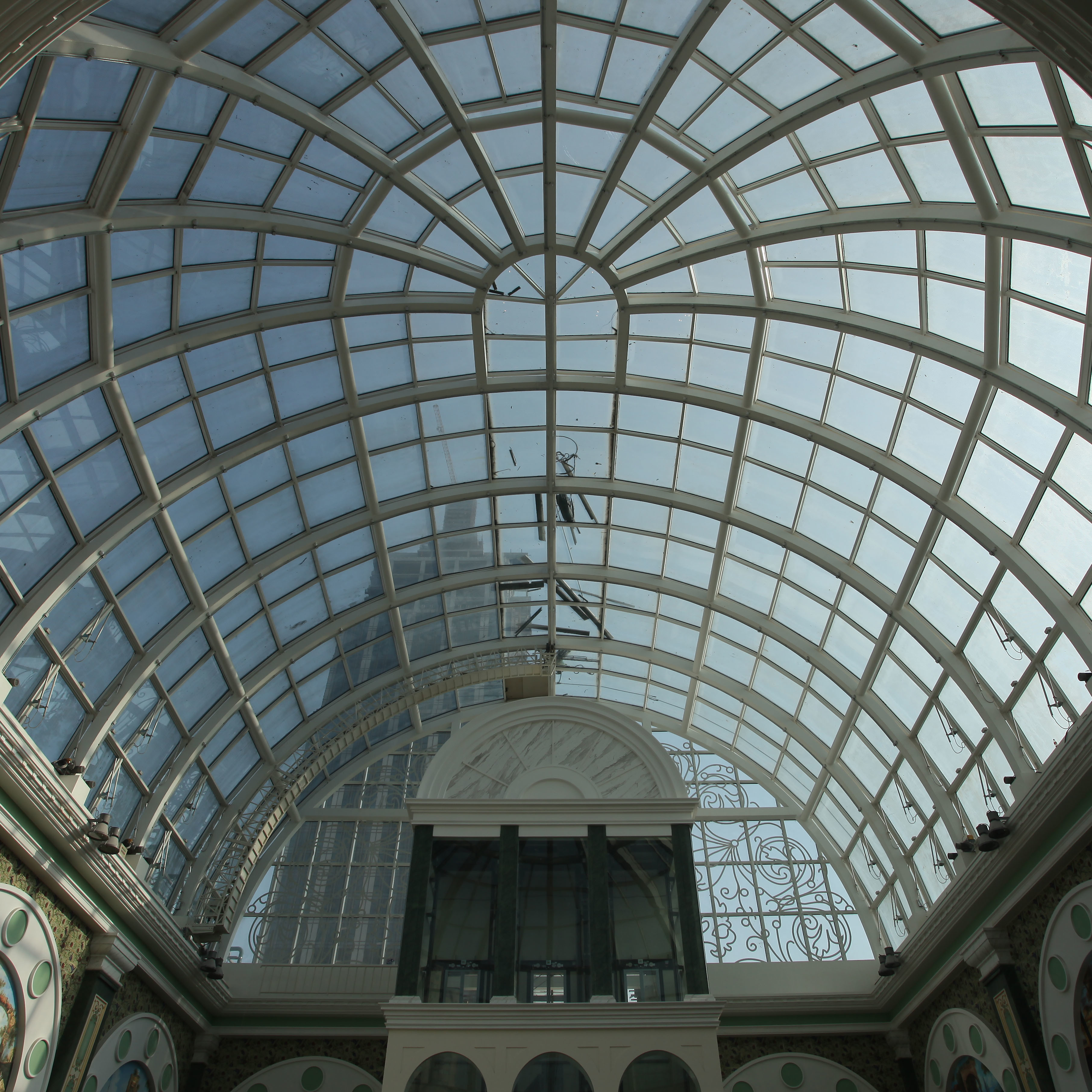 Portable Circular Roof Dome Skylight Light Metal Durable For Outdoor Structure