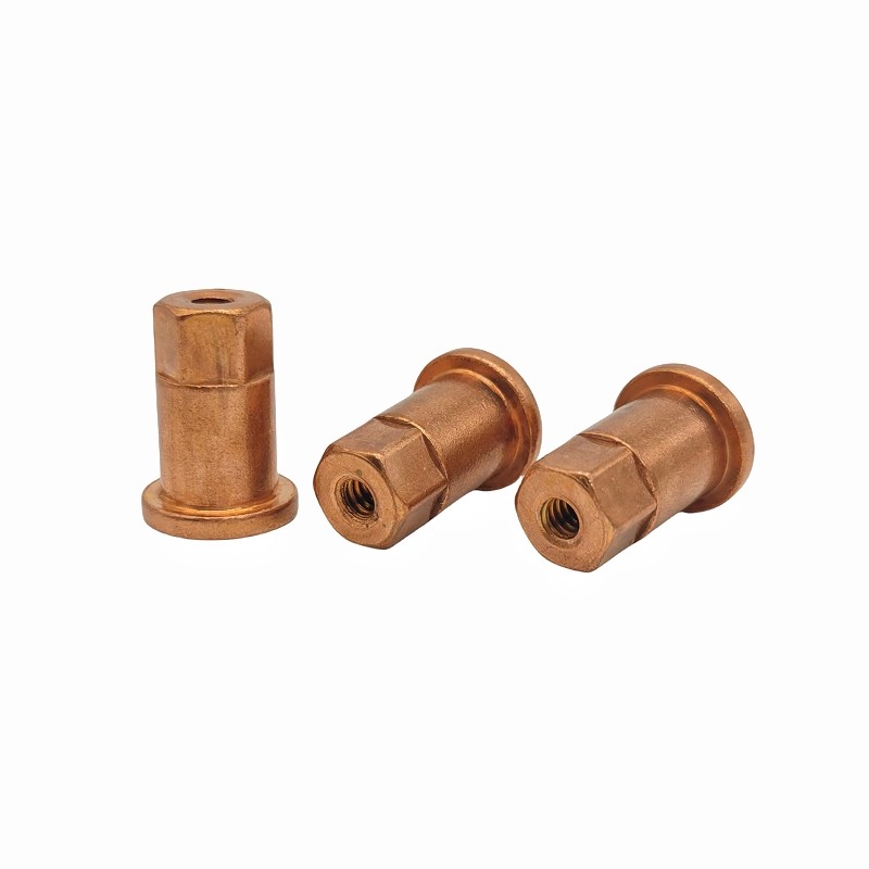 Customized Copper Screw #10-24 American External Hexagon Nut Golf Cart Accessories