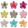 Buy cheap AB color frangipani hair clip Flower shark clip hair accessories from wholesalers