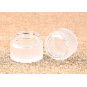 Matt Glass Empty Face Cream Containers Multi Capacities 5ml 10ml 15ml