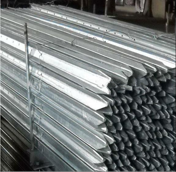 Australia 1650mm Black Bitumen Star Picket/Steel Y Fence Post