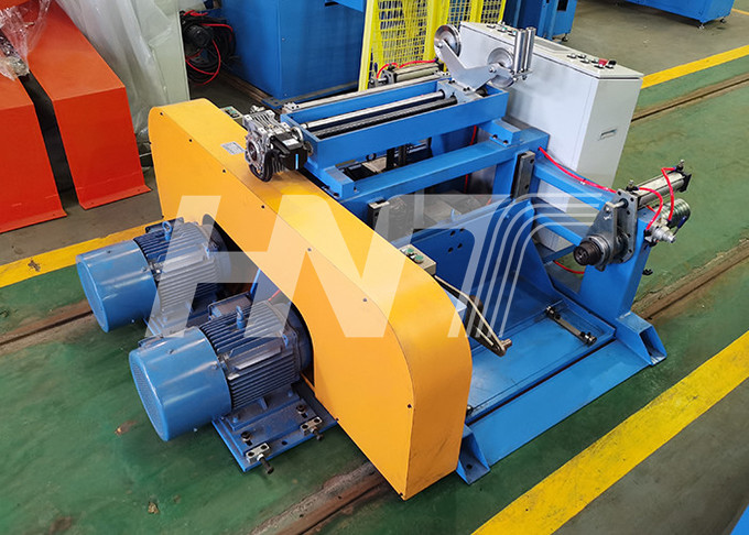 Motorized Dual Reel Wire Take Up Machine Speed Detection 630mm Inner Diameter