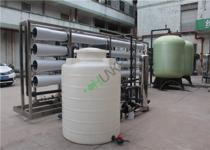 Pure Water RO Water Treatment Plant / Reverse Osmosis Water Filter Machine