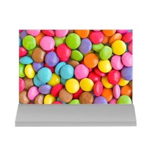 4K Advertising OLED Transparent Digital Display Screen with Aluminum Alloy Frame