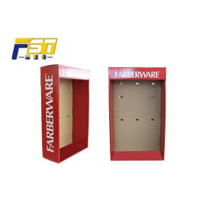 4C Offest Printing Side Wing Display , Easy advertising Cardboard Sidekick