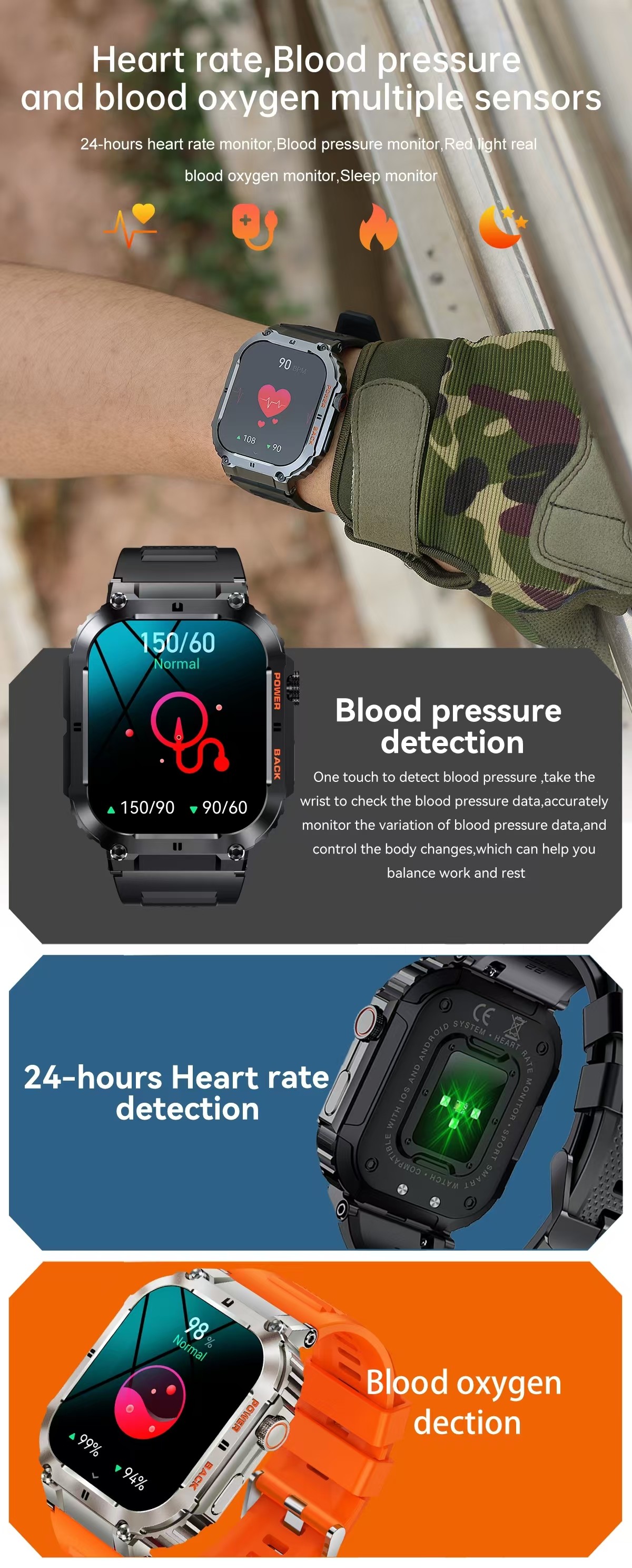 IPS Display Smart Watch 1.96 Inch K57 Pro Smartwatch With Large Battery