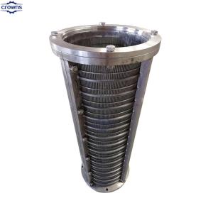  custom Johnson wedge wire sand control cartridge tube well strainer screen filter pipe for paper pulp Manufactures