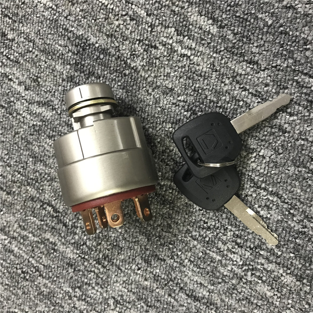 XCMG Excavator Lock XE60D XE135B/D XE150D XE210 XE370D XE200DA Ignition Switch Key