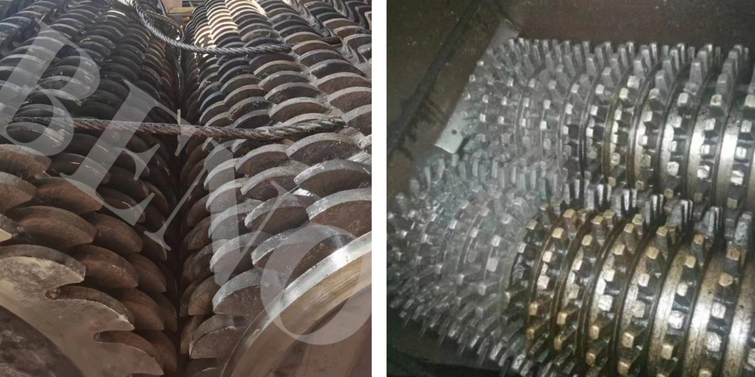 Wear Resistant Toothed Roller Crusher Spare Parts For Double Roller Crusher ISO9001