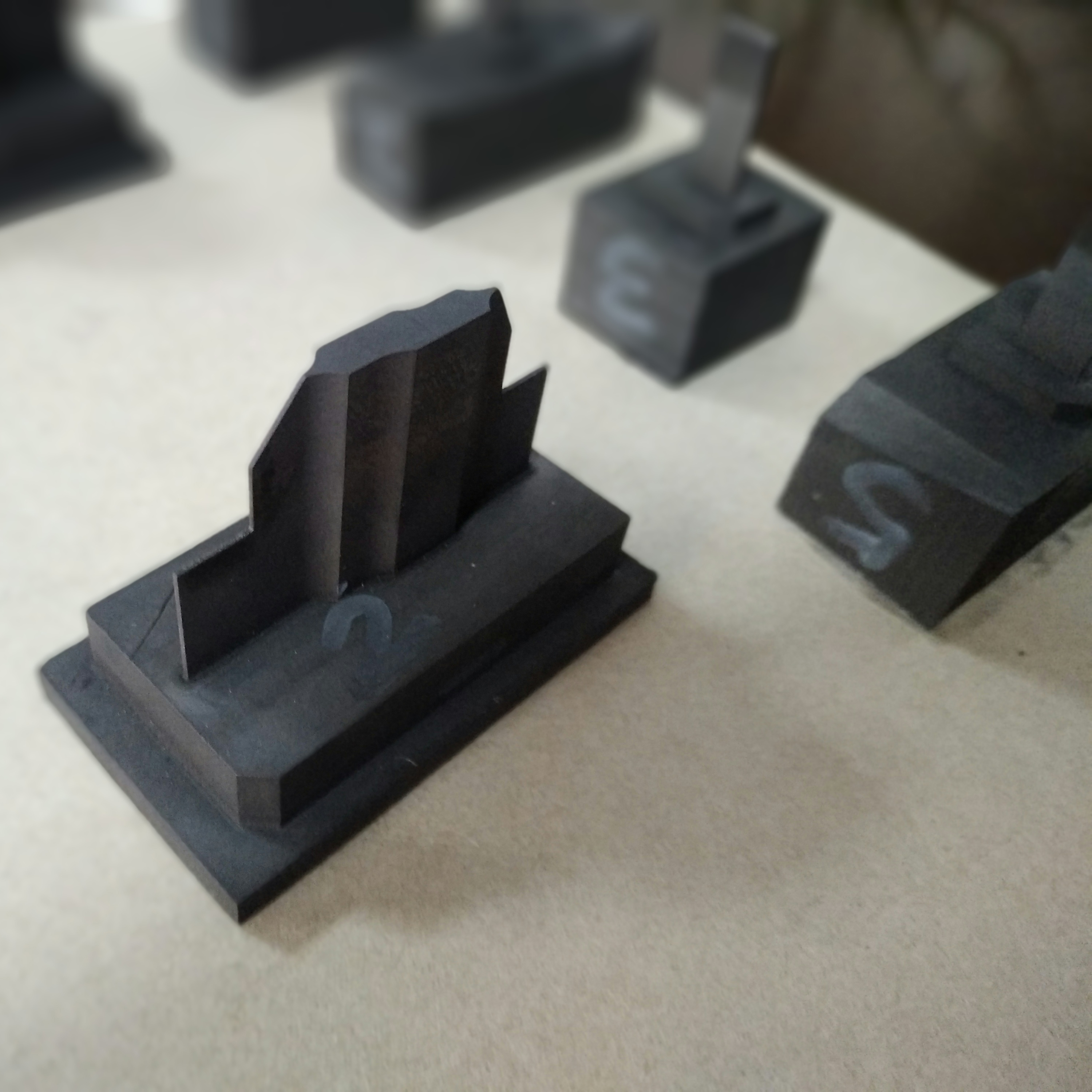 High Temperature High Density Large Isostatic Graphite Block