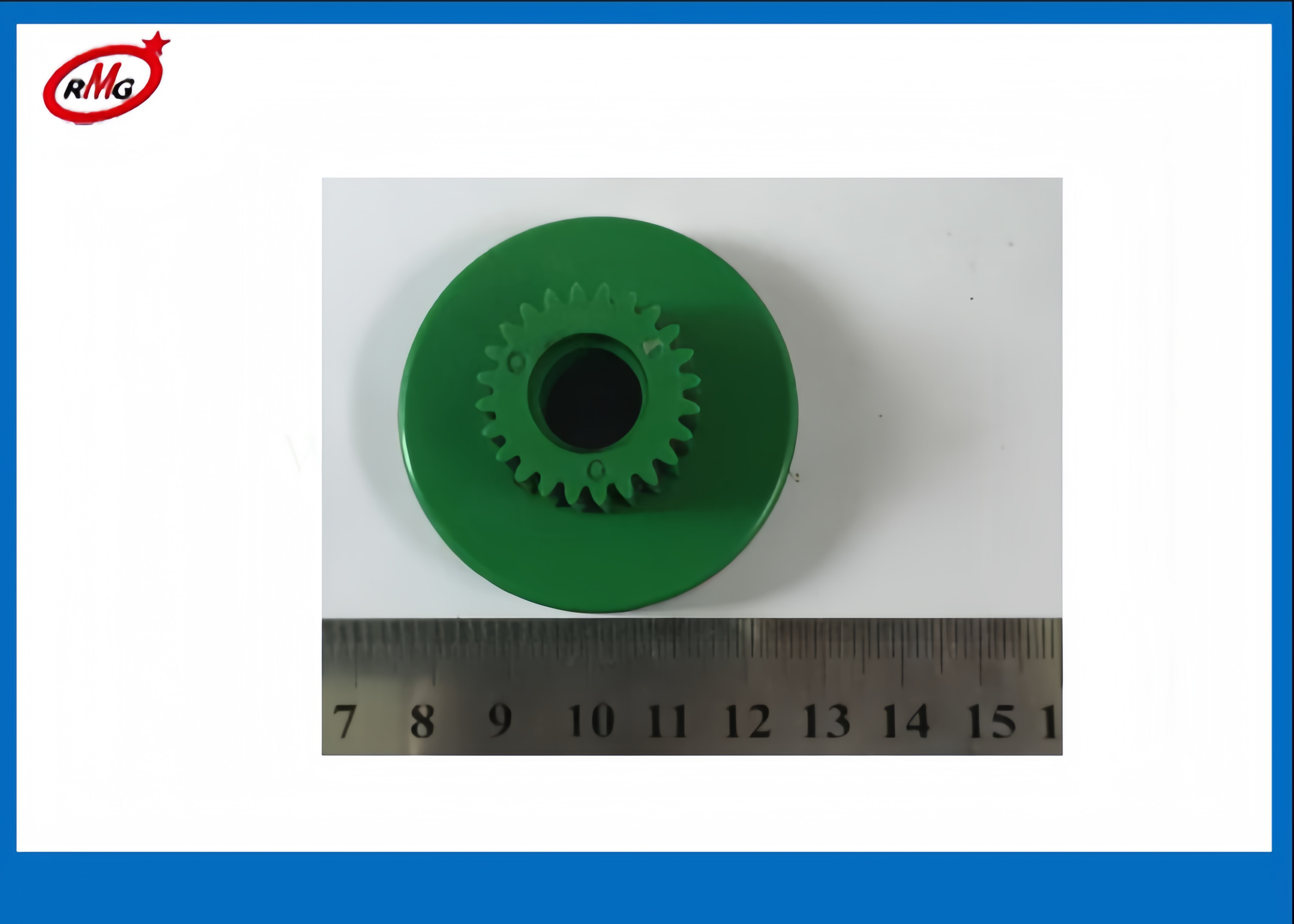 009-0020379-14 009-0020379 -14 ATM Machine Parts Fujitsu G610 Module Parts Green Gear 24 Tooth