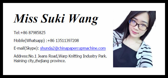 Unique Double Layer Paper Cups Machine Automatical Professional