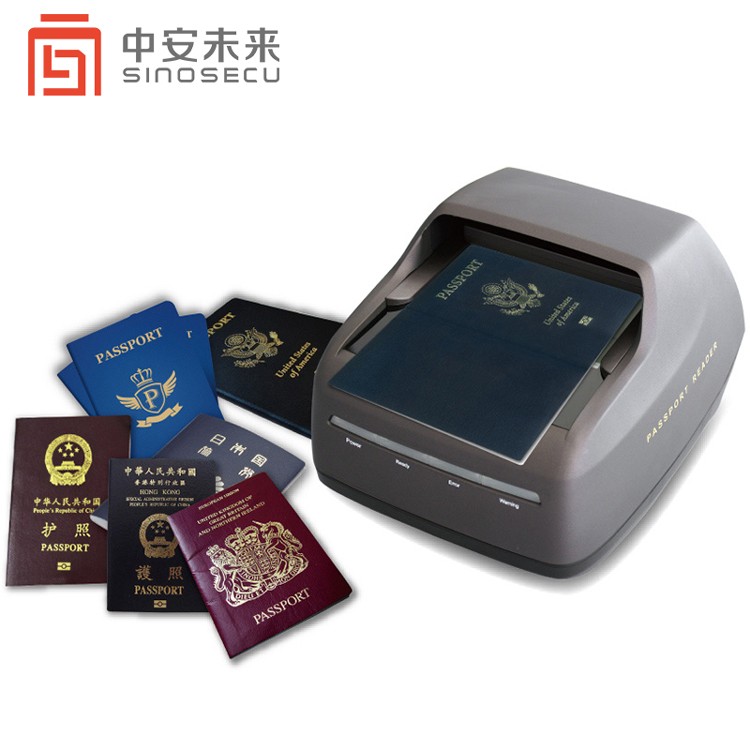 High Speed Full Page OCR ID Scanner with RFID Reading and Software Development Kit