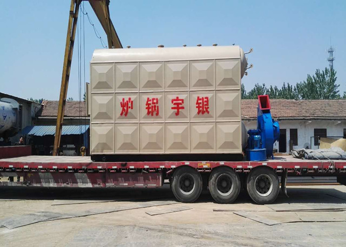 High Efficiency Wood Steam Boiler High Thermal Efficiency Large Output