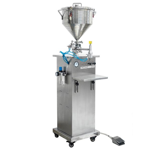 Semi Automatic Syringe Liquid Filling Machine Pneumatic High Accuracy Ceramic