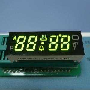 Black Face Numeric LED Display , 7 Segment 4 Digit Display With 120C Operating