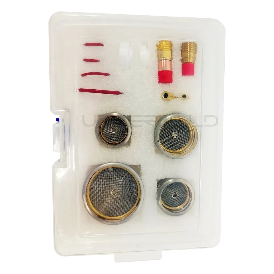 Precise Welding with UPPERWELD WP17/18/26 9/20 54NQCN 26 Kit and Stainless Steel Guard