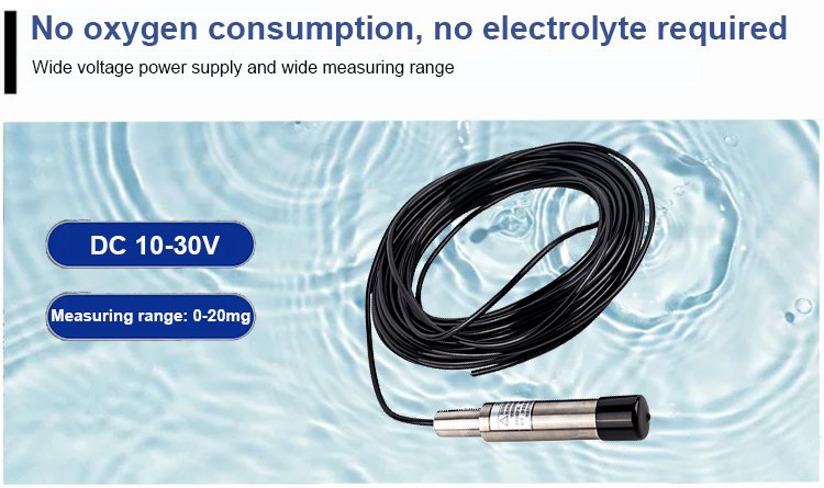 Online Digital Water Dissolved Oxygen Sensor with Modbus Segwass Probe 0-20mg/L Range