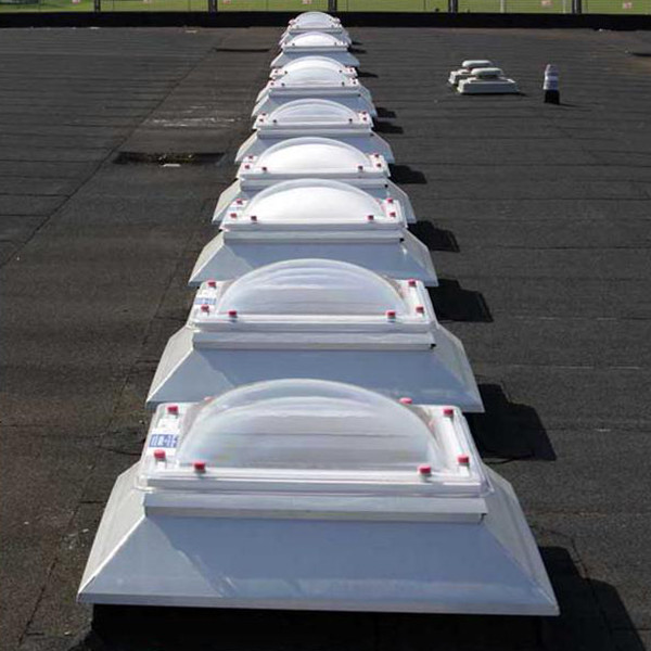 Customized Transparent Plastic Bubble Skylights Fire Retardant Outdoor / Indoor Use