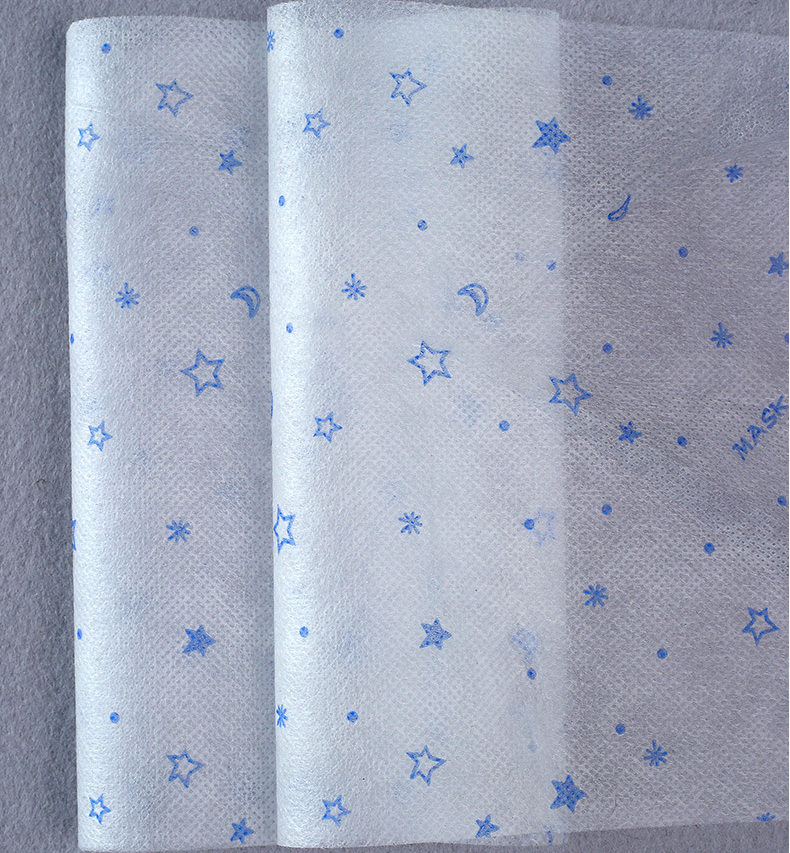 Printing Non-Woven Fabric with Multi-Color Options Disposable Anti-Static Spun-Bonded