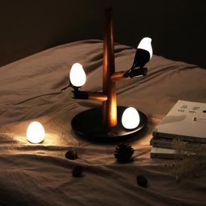 Motion Activated LED Sculpture bird Lamp dimming HomeTree Technology – Wireless