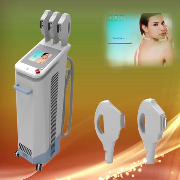 Vertical IPL+RF+E Light Beauty Equipment with Multifunction Hair Removal Skin