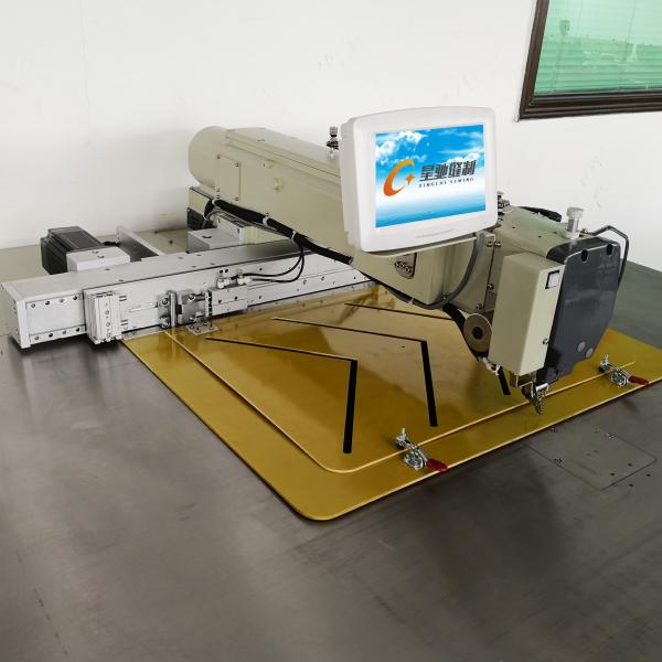 Embroidery Leather Upholstery Sewing Machine , Fast Industrial Grade Sewing