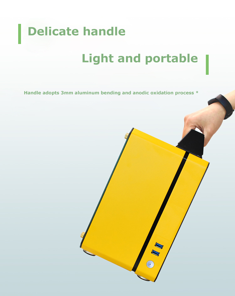 Newest High Quality Gaming Computer Mini Case Desktop Case Gamer Gaming Computer Gaming Case in stock
