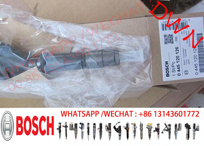 BOSCH GENUINE BRAND NEW injector 0445120126 0445120126 VA32G61-00010 for KOBELCO SK130-8 SK140-8