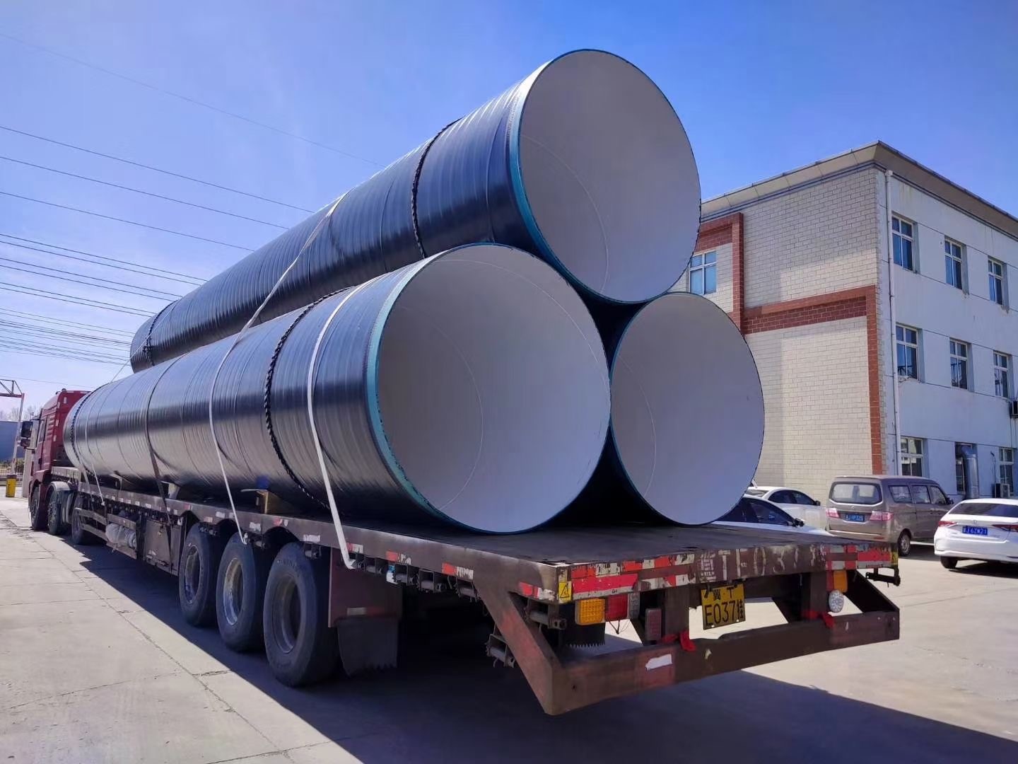 ISO9001 Spiral Welded Steel Tubes For Oil / Gas Transportation