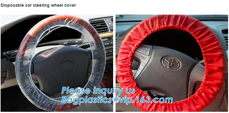 steering wheel 5 in 1 clean kits Disposable seat cover disposable steering wheel cover disposable gear shift cover dispo