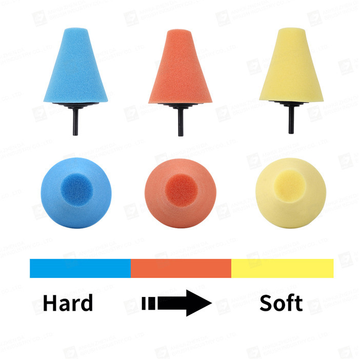 180g 3 Inch Car Polishing Sponges For Drill Car Polisher Wheel Hub