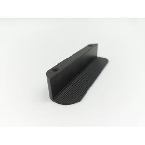 China Black Aluminum Drawer Handle ,  Customized Aluminium Profile For Cabinet on sale
