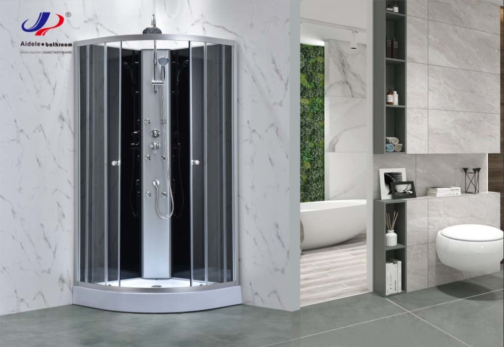 Customizable Durable Shower Room With Alum Frame And 4/5mm Tempered Glass